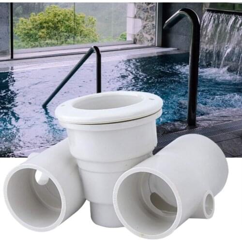 Swimming Pool Spa Nozzle Set PVC Accessories Massage Nozzle Gaskets Screw Thread Ring Drain Plugs Massage Pool Accessories