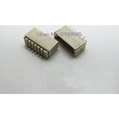 SH 1.0MM 6Pin Sockets Connector Electrical Cam Type SH 1.0 MM Connectors