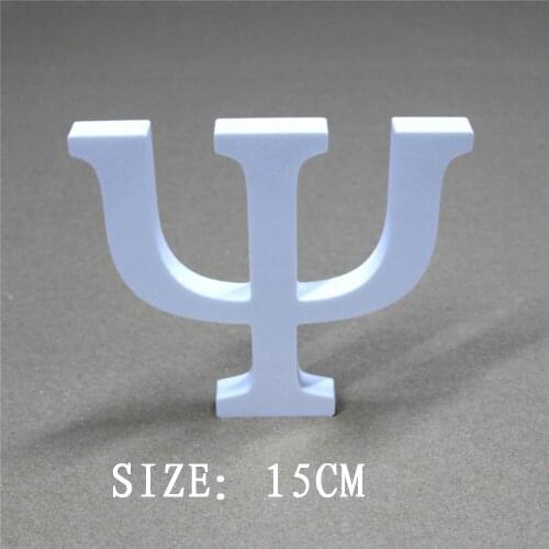 Wedding nautical decoration 15cm pure white Greek White wood letters Artificial Wooden greece Letters Home wedding decoration