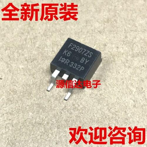 New IRF2907ZS F2907ZS 75A 75V TO-263 field effect MOS tube imported from stock