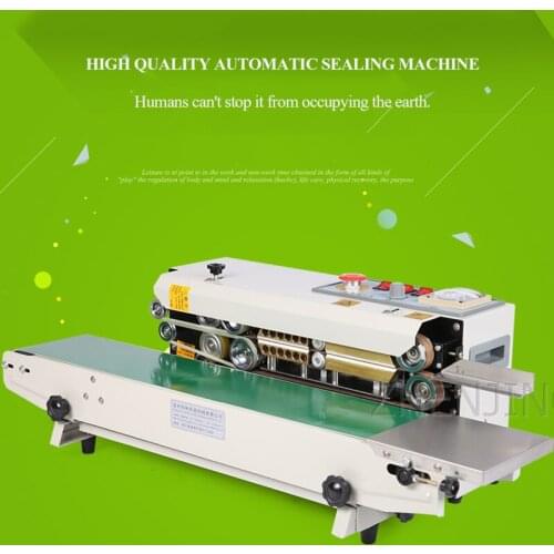 High Efficiency Continuous Intelligent Control Sealer Automatic Film Sealer Foil Bag Plastic Bag Sealer Automatic Sealing Tools