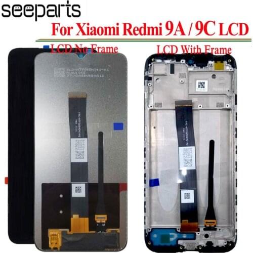 For Xiaomi Redmi 9A Display Touch Screen Digitizer Assembly Redmi 9A Lcd Replacement LCD For Xiaomi Redmi 9C Lcd Redmi 9A Lcd