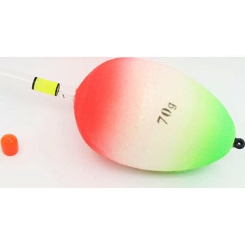 5pcs/set EVA Luminous Floating Floats Sea Rock Fishing Striking Hard Tail Belly Floats 10/20/30/40/50/60G BHD2
