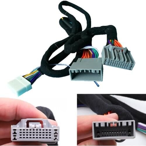 Auto Car audio DSP Amplifier speical wiring harness cable jack by jack for New Honda Civic CRV