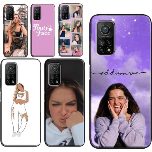 Addison Rae Phone Case For POCO X3 Pro M3 F2 F3 Cover For Xiaomi Mi 11 Ultra 9T 10T Pro Note 10 Lite