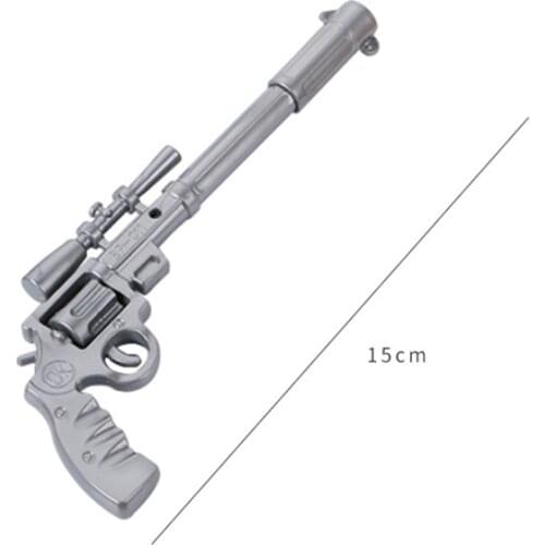 4pc Creative Stationery Revolver Shape Ballpoint Pen Cute Oily Pen Student Learning ChildrenS Toy Pen Office School Supplies