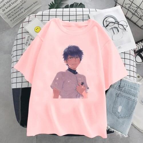 Summer Japan Anime My Hero Academia Harajuku Kawaii Cute Cartoon Simple Style Fashion Casual Streetwear Women Blouse Tops Shirt
