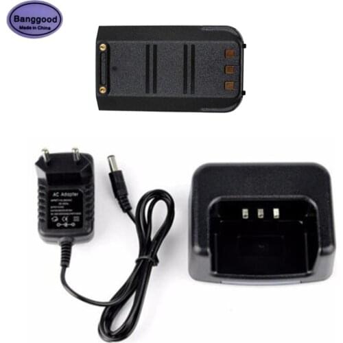 LB-75L 7.2V 2000mAh Li-ion Battery + Dock Charger for TYT MD-380 MD-UV380 MD-UV390 MD380 MD-446 DP-290 Retevis RT3 Walkie Talkie