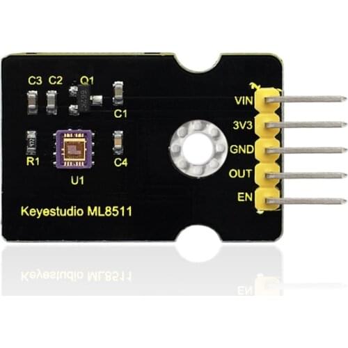 Keyestudio GY-ML8511 Ultraviolet Sensor Module for Arduino (Black & Environmental-friendly)