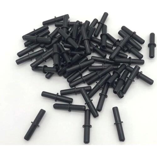 10pcs/lot 4mm Plastic Aquarium Connector Straight Fish Tank Air Pump Connector Control Valve Air Pipe Tube Accessories Hot-Sale