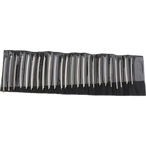Tooyful Practical 24 Pieces DIY Electric Guitar Fret Wires Fretwires 2.7mm Luthier Tools