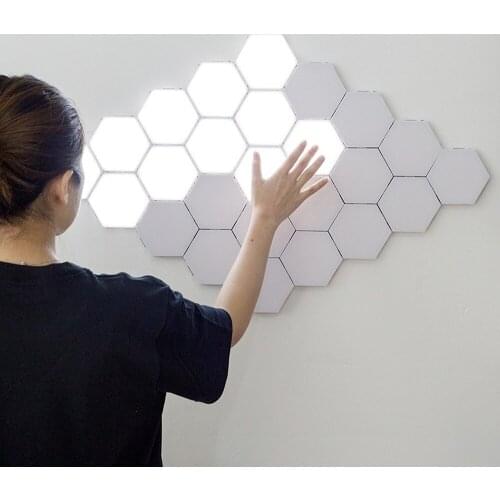Modern LED Night Lights Quantum Lamp Modular Touch Light Touch Sensitive Night Lamp Magnetic DIY Home Decor Light Fixtures