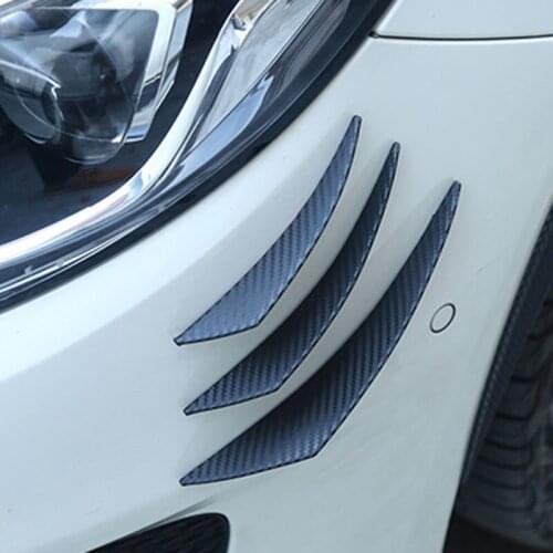 Universal front bumper splitter spoiler sticker for Mazda 2 5 8 Mazda 3 Axela Mazda 6 Atenza CX-3 CX-4 CX-5 CX5 CX-7