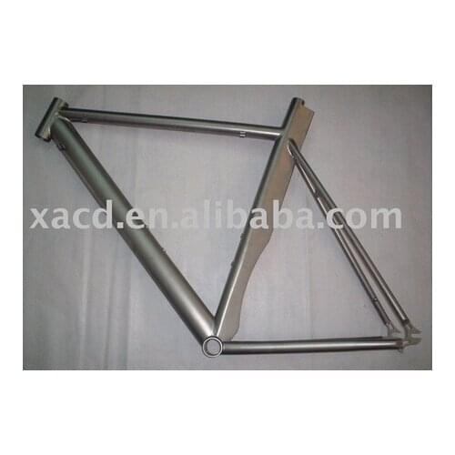 Blade Ti bicycle frame with special seat post design customized titanium bike frame made XACD blade Ti bike frame