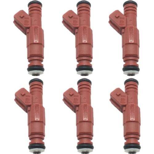 6Pcs Car Fuel Injectors Kit Replacement 0280156013 Fit for Chevrolet for Ford car accessories