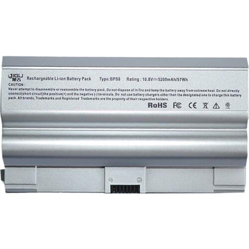 5200mAh for Sony Laptop battery VGP BPS8 FZ70B FZ50B FZ90S BPL8 BPS8A FZ15G VGN-FZ15T for VAIO VGN FZ160E FZ160E FZ17