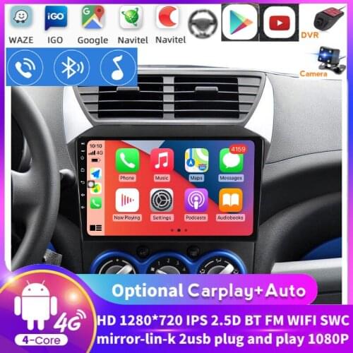 Android For Suzuki Alto 2009 -2016 Multimedia Stereo Car DVD Player Navigation GPS Radio Built-In Speaker/Microphone ADAS DVR