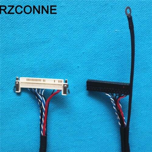 FIX-30P-D8 LVDS Cable 60Pin Single 8bit 60cm Right Power for Samsung Large Size LCD TV Monitor