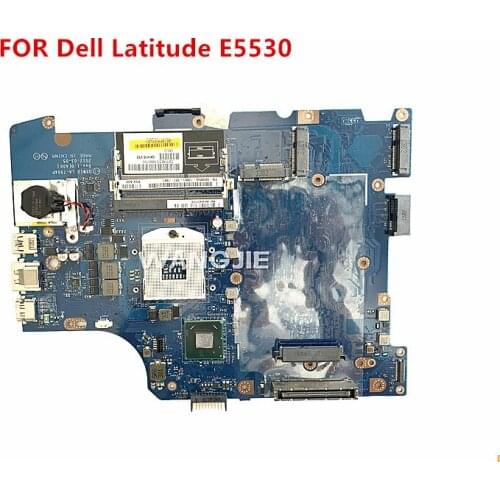 DWJC FOR Dell Latitude E5530 Laptop Motherboard LA-7904P 5KP1Y 05KP1Y CN-05KP1Y PGA989 9335W 09335W CN-09335W 100% working
