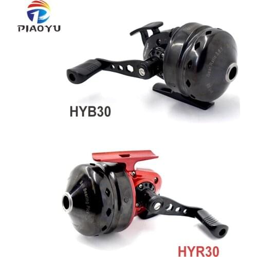 HYB30/HYR30 Metal Fish Shooting Wheel Stainless Steel Front Cover Metal Gear High Quality Closed Wheel Slingshot Fish Hunting