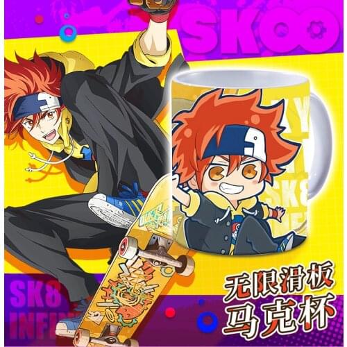 MGF Personalized Magic Mug SK8 the Infinity Ceramic Reki Kyan Langa Hasegawa Coffee Mug Milk Cup Gift