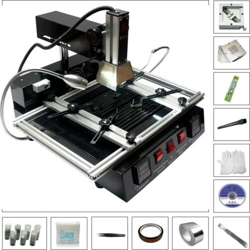 Economic IR LY M770 Infrared BGA Rework Station Reballing Kit 184pcs 90MM Stencil Solder Ball Tape