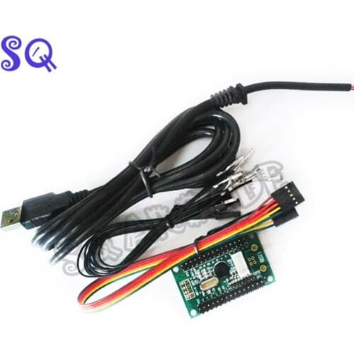SQ Arcade mame DIY KIT FOR 2 players PC PS/3 2 IN 1 to arcade joystck interface USB 2 player MAME Interface USB to Jamma Mame