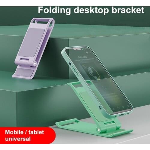 Foldable Mobile Phone Desktop Stand Universal Table Cell Phone Holder Adjustable Mount For IPhone Samsung Phone Accessories
