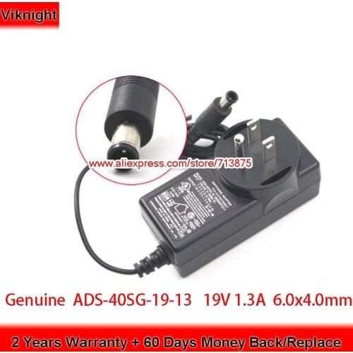 Genuine 19V 1.3A 25W ADS-40SG-19-13 EAY62549202 AC Adapter for LG 22M45 MONITOR E2442TC E1948S Power Supply