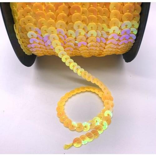 6mm 5Yards Sequin Flat Round Loose Sequins Crafts Paillette Sewing Clothes Decoration DIY Accessory Lentejuelas Para Coser#16