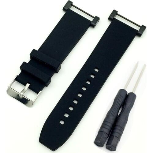 Watchbands Hot sale 2018Luxury Rubber Watch Replacement Band Strap + Adapters For Suunto Core Straps watchbands