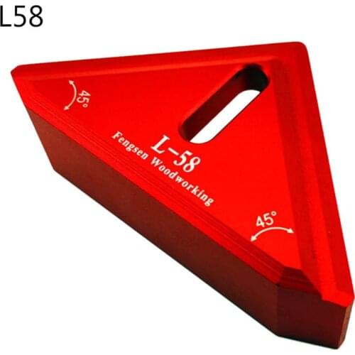 Woodworking Scribe Mark Line Gauge Ruler Square Layout Miter 45 + 90 Degree Measuring Gauging Hand Tools