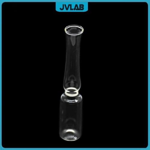 Glass Ampoule Bottle 1 ml Transparent Easy-breaking Deposited Microorganism Strains Medicine Filling Bottle White Ring 500 / PK