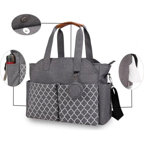 Baby Diaper Bag Large Health Care Shoulder Bags Womens Fashion Roomy Maternity Nappy Storage Handbags For Traveling Pregnant