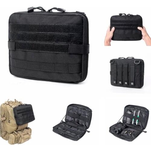 Tactical Medical First Aid Pouch MOLLE Military Package Portable Outdoor Travel Camping Hunting Emergency Kit Survive Bag Cover