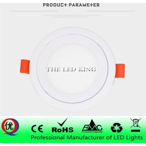 Super Bright Epistar LED Recessed Downlight 5W 9W 12W Aluminum Warm White/Natural White/Cold White LED Ceiling Spot Light AC220V