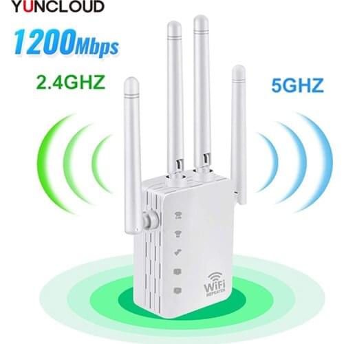 5G WiFi Repeater Wireless Wifi Amplifier Home Wi-fi Signal Booster 2.4G Router Wi Fi Long Range Extender Internet Amplifier