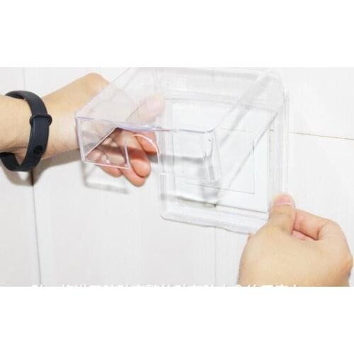 Rain weatherproof case cover box for exit button access control use