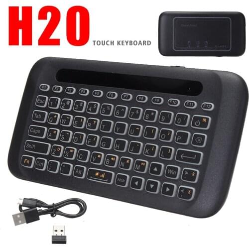 High Quality Touch Keyboard Double Sided Mini Wireless Keyboards Portable Handheld Touchpad Keypad For Android TV Box