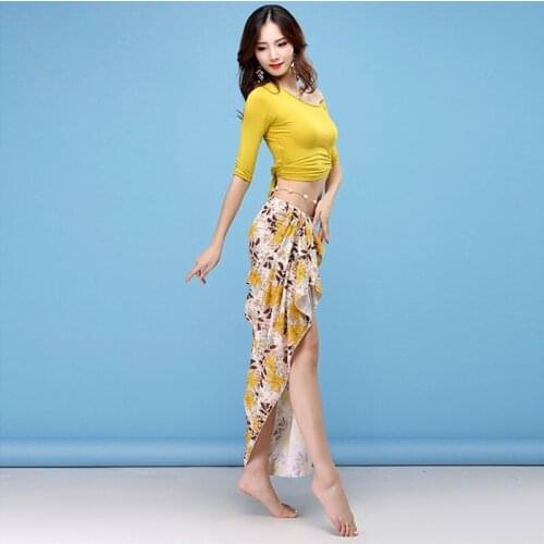 New Belly Dance Garment Women Beginners Autumn Winter Indian Dancing Practice Professional Costumes Female Performance Set H4541