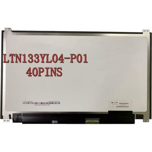 13.3'' Laptop lcd led screen QHD 3200*1800 40PIN LTN133YL04-P01 LTN133YL06-H01 LTN133YL01-P01 For hp Laptop 3K SCREEN