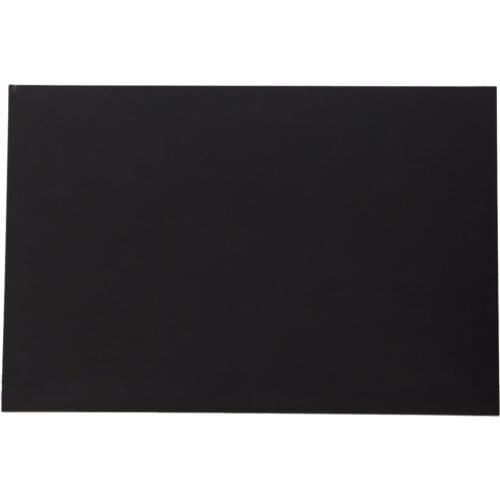 1Pcs Black Flat ABS Plastic Sheet 1mm x 200mm x 300mm High Quality Plastic Plate For Building Models Industry Parts
