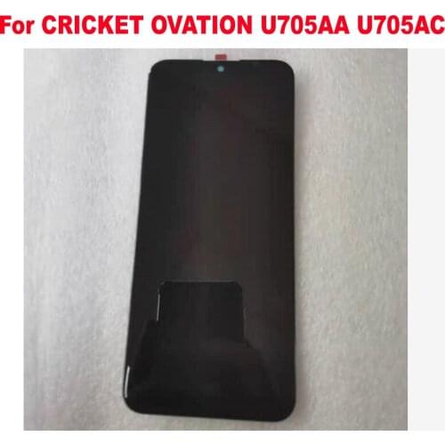 100% Original Working Glass Sensor LCD Display Touch Screen Digitizer Assembly For CRICKET OVATION U705AA U705AC Mobile Pantalla