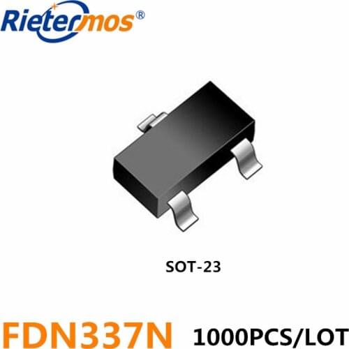 1000PCS/LOT FDN337N FDN337 337 SOT23 SOT-23