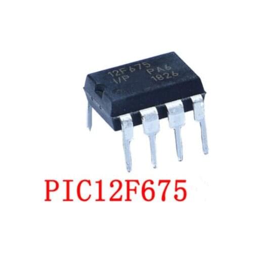 2pcs/lot PIC12F675-I/P 12F675 PIC12F675 SAME DIP-8
