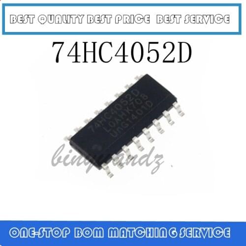 30PCS 74HC4052 74HC4052D SOP-16