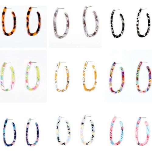 Acetate Tortoise Shell Stud Earrings,Acetate Acrylic Earring Stud,Post Earrings,Leopard Prin,Boho,Ohrringe findings,ACE5018