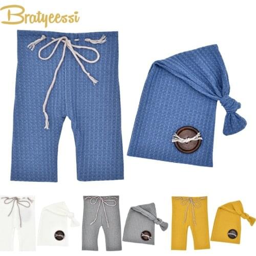 Babies Accessories Newborn Photography Props Baby Costume Clothes for Newborns Baby Girl Boy Fotografia Photo Props 2pcs