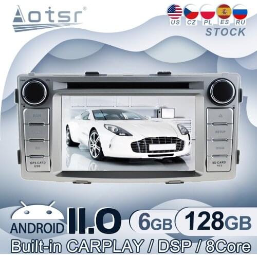 Android 11 For Toyota Hilux 2012 2013 2014 Car Radio GPS Navigation Multimedia Video Player Stereo Audio Head Unit CD Recorder