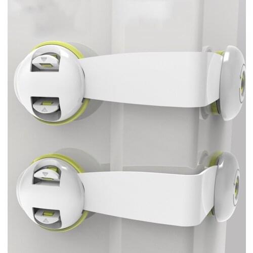 Safety Cabinet Cupboard Locks Childproof Tools Door Cabinet Drawer Ribbon Refrigerator Lock Baby Infant Safety Protect